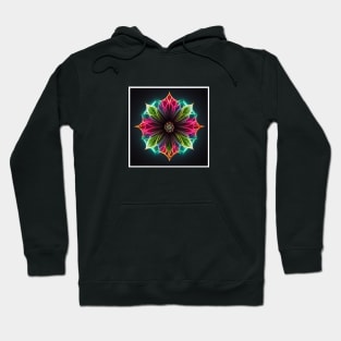 neon mandala Hoodie